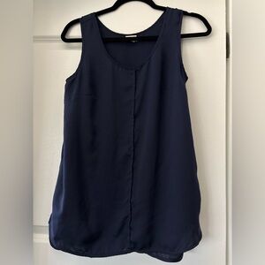 Merona Dark Blue/Navy Women's Tank Top size S/P